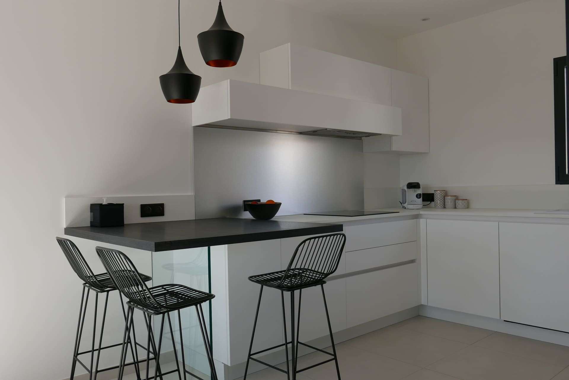 realisation cuisine moderne mobilier bois étageres agencements mg maguio montpellier palavas 3