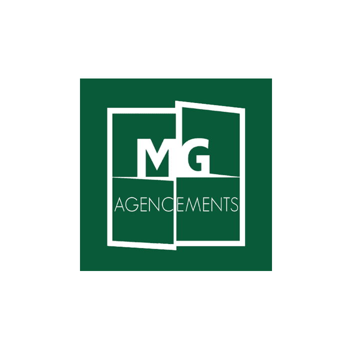 logo vert agencements mg montpellie mauguio