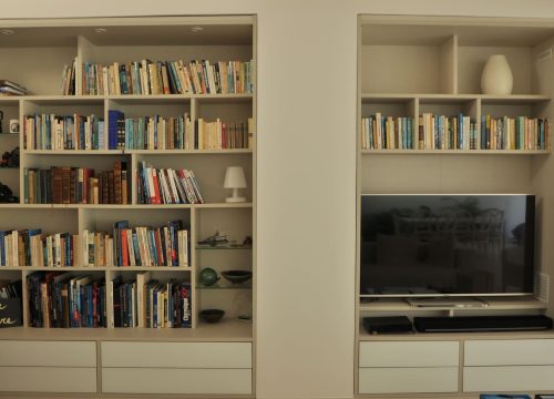 Réalisation qualité Bibliotheque cuisine meuble TV agencement mg montpellier